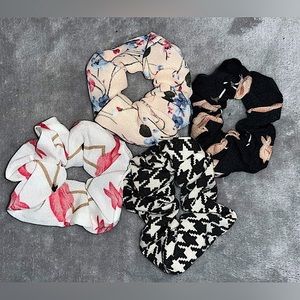 NWOT Hair Scrunchie Set